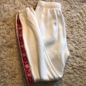 White American Stitch sweatpants